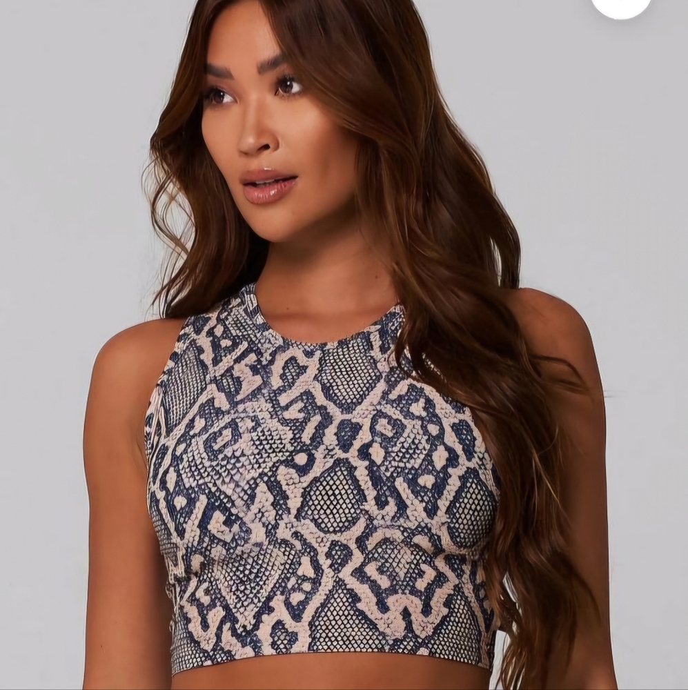 Lici Fit Python Tank Top